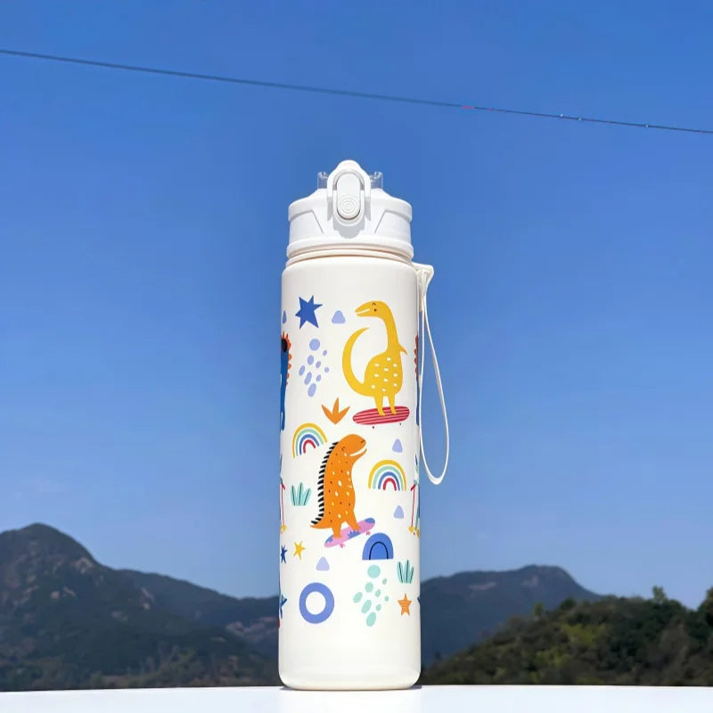 Water Bottle For Kids - Leakproof Plastic Water Bottles