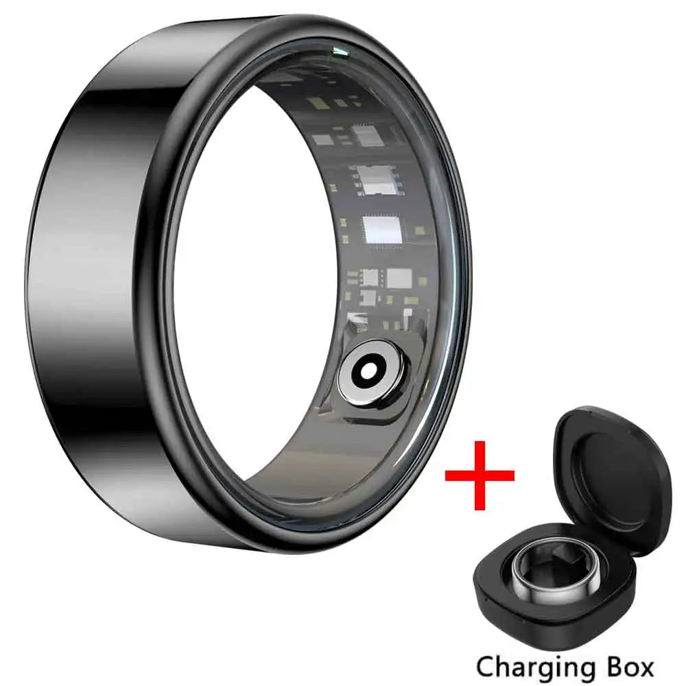 2025 Smart Ring Bluetooth Heart Rate SpO2 Fitness Tracker Waterproof