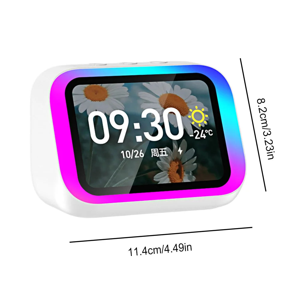 Multifunctional Smart Speaker with Clock & Weather
