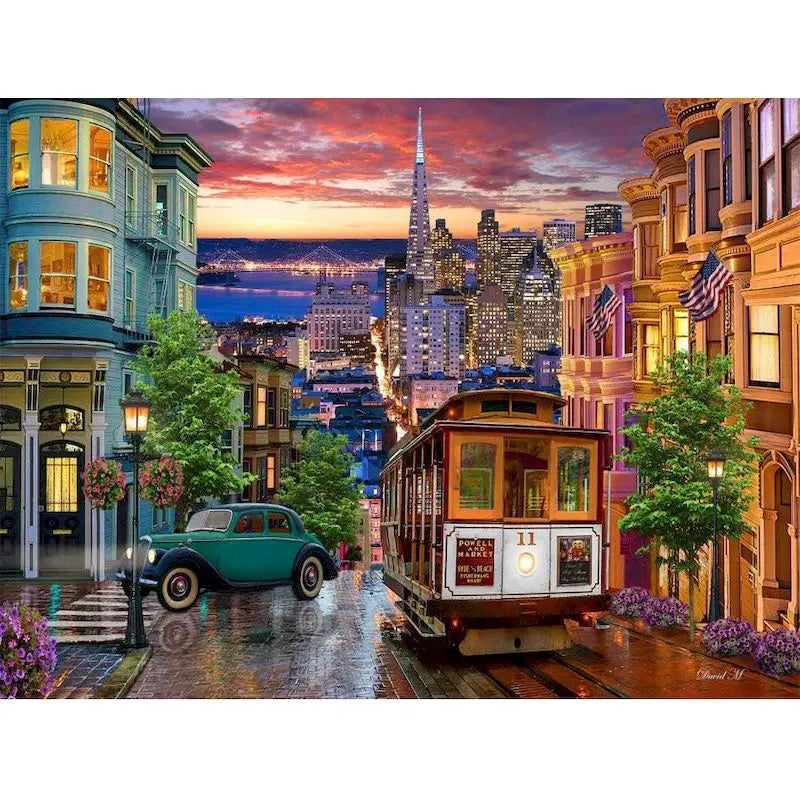 City Landscape Paint by Numbers