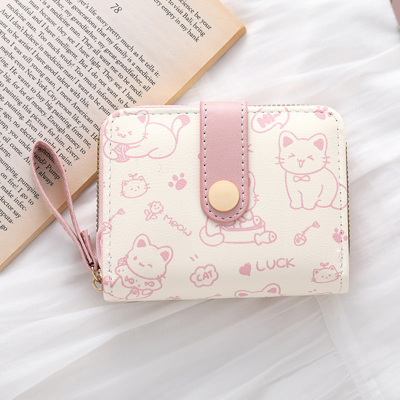 Cat Printed-Clutch
