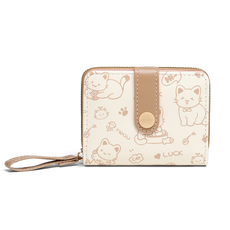 Cat Printed-Clutch