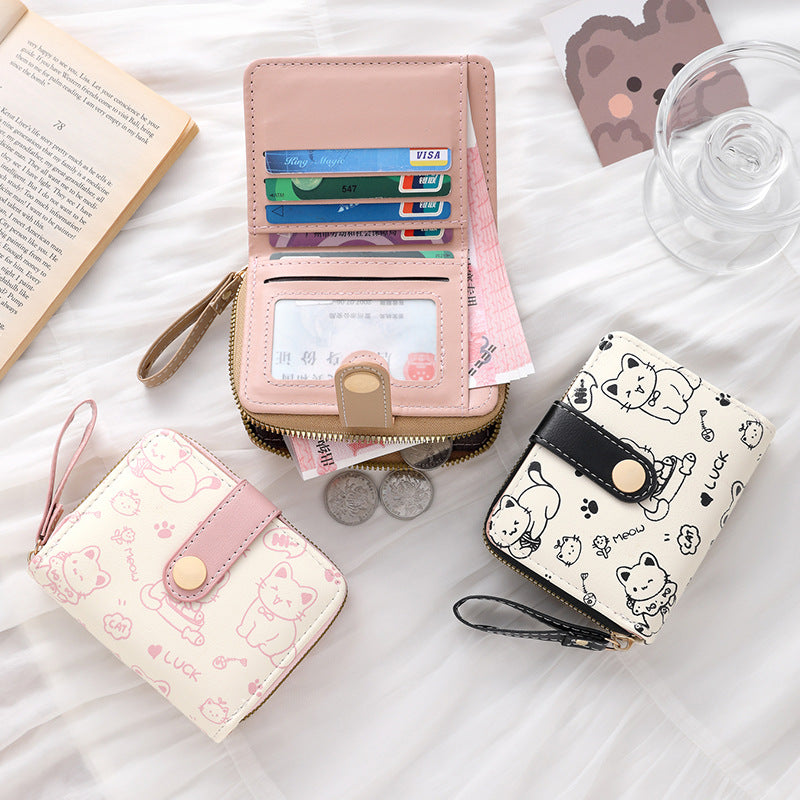 Cat Printed-Clutch