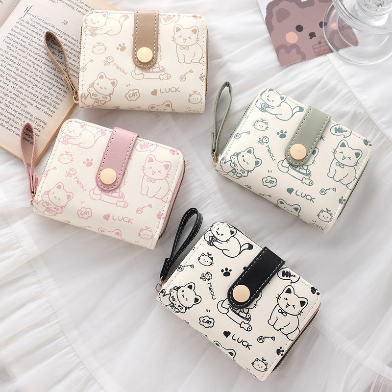 Cat Printed-Clutch