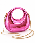 Hot Pink Mirror Mini Bag