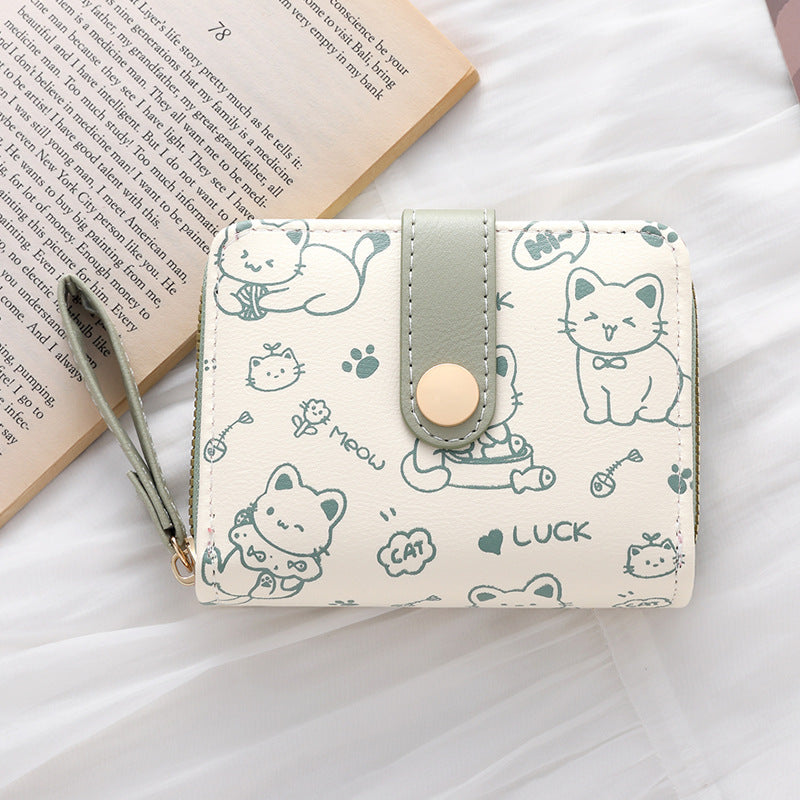 Cat Printed-Clutch
