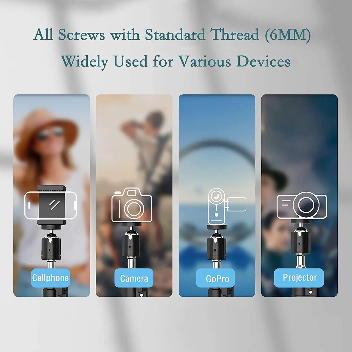 LED Selfie Ring Lamp with Phone Holder Tripod