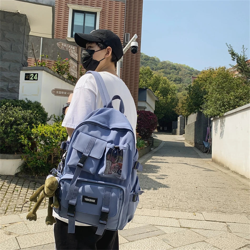 Korean Style School & Travel Backpack
