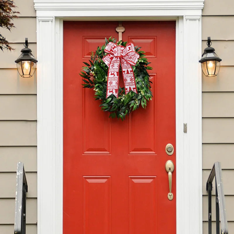 DIY Linen Ribbon Bow