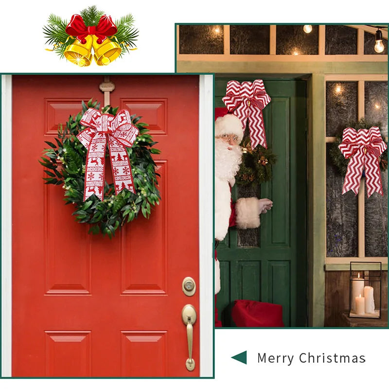 DIY Linen Ribbon Bow