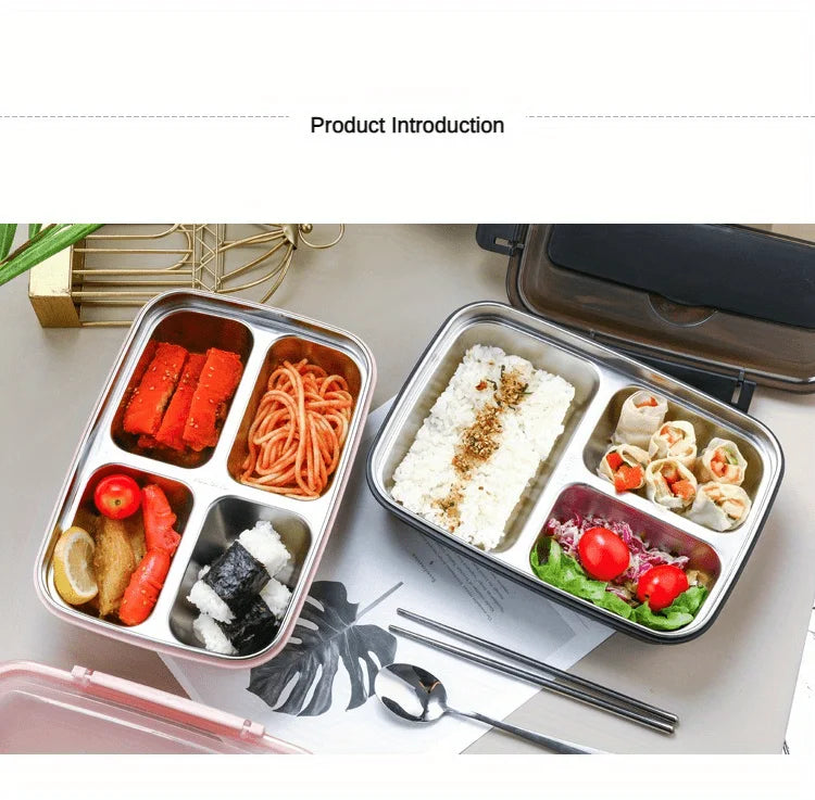 Leak-Proof Stainless Steel Lunch Box