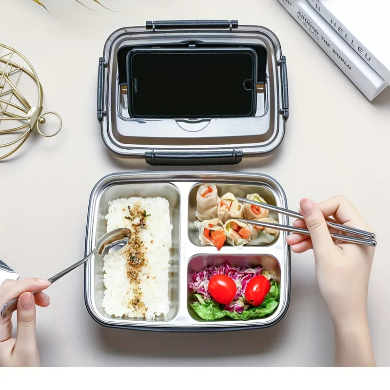 Leak-Proof Stainless Steel Lunch Box