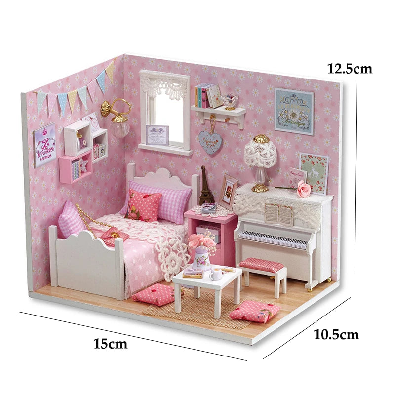 Miniature Dollhouse DIY Kit