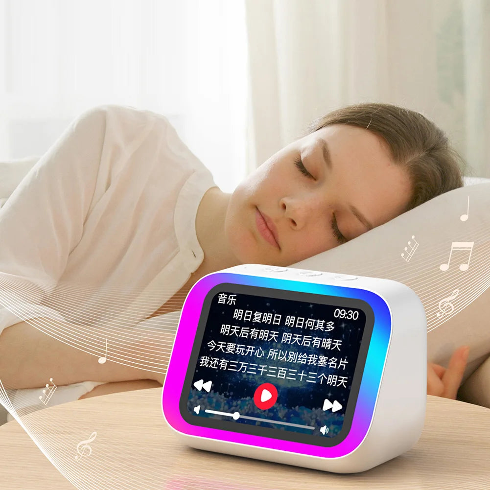 Multifunctional Smart Speaker with Clock & Weather