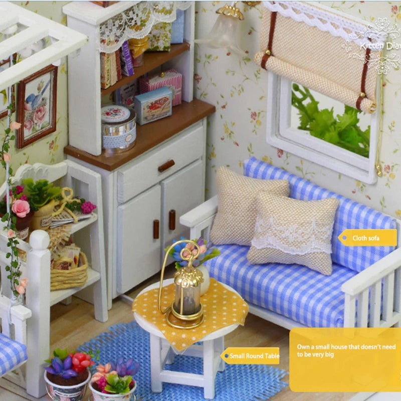 Miniature Dollhouse DIY Kit