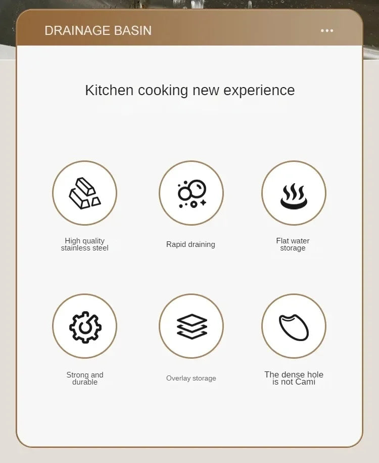 Rice Washer Strainer Bowl