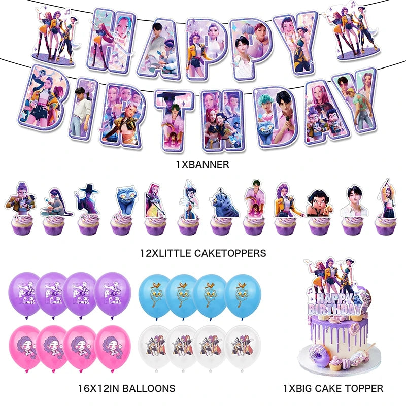 Disposable Party Tableware & Decoration Set – Hunters Theme