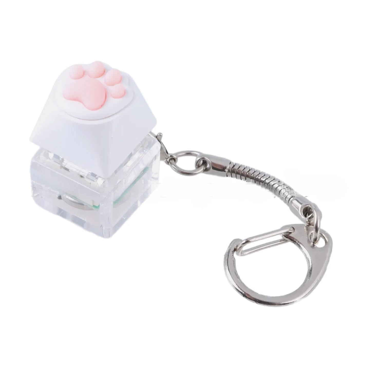 LED Keyboard Fidget Keychain