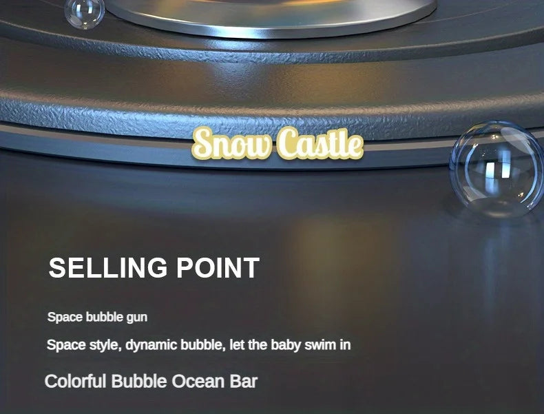 Handheld Electric Bubble Machine