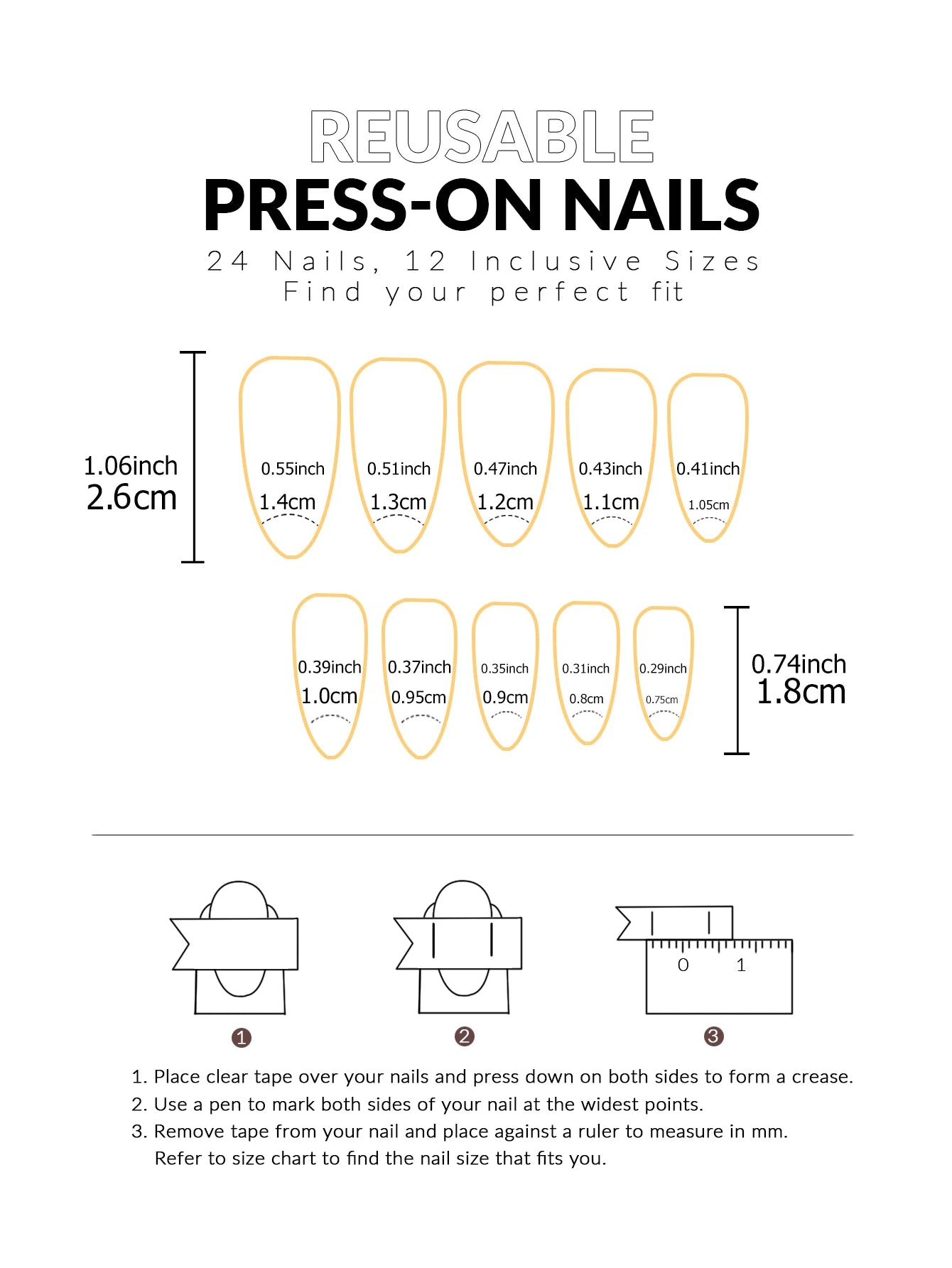 Modern Press-On Nails
