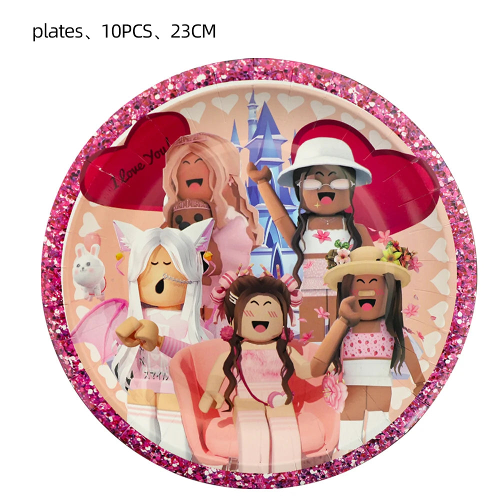 Pink Theme Birthday Party Decorations