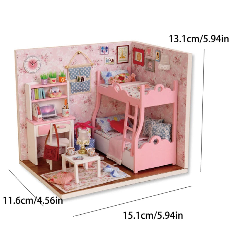 Miniature Dollhouse DIY Kit