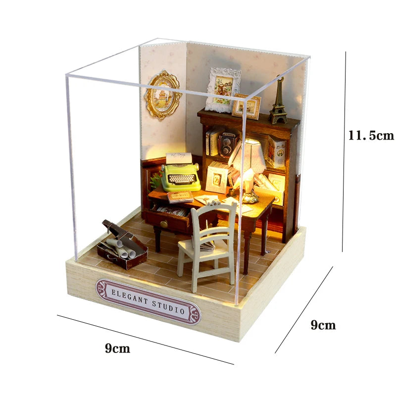 Miniature Dollhouse DIY Kit