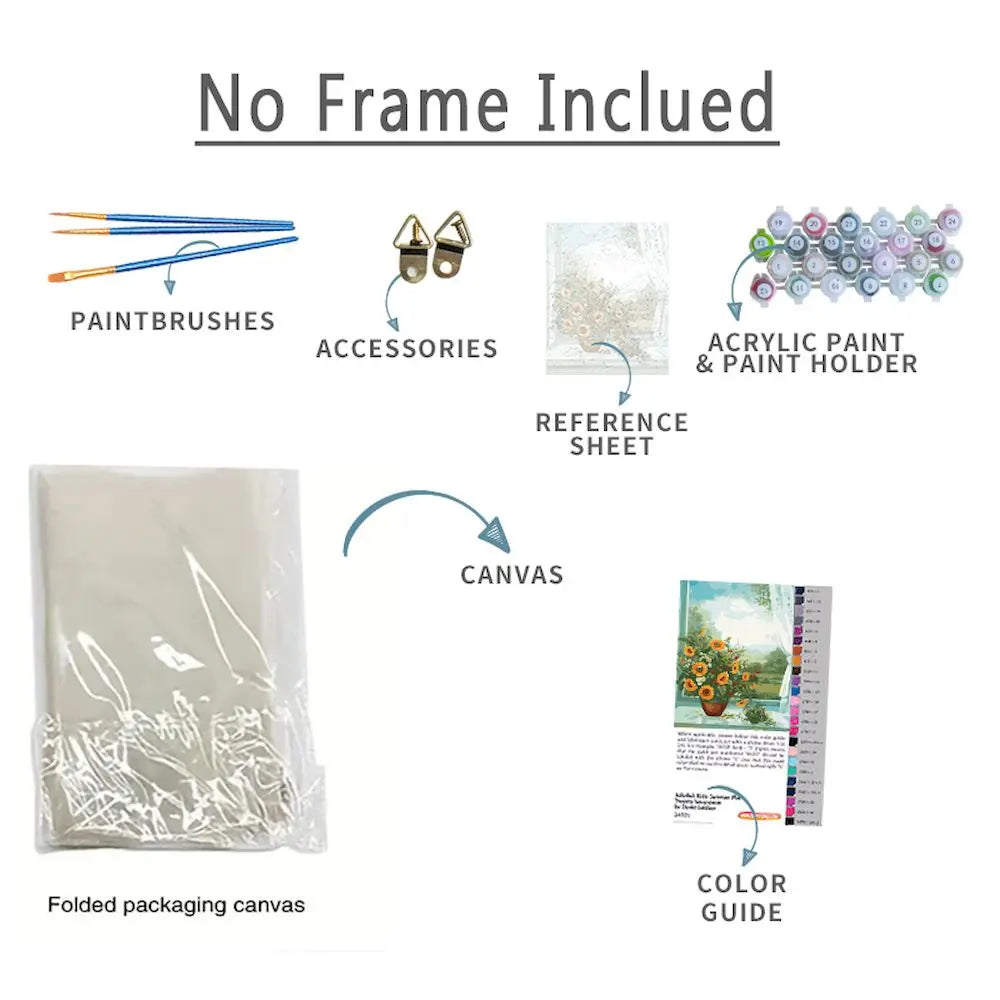 City Landscape Paint by Numbers