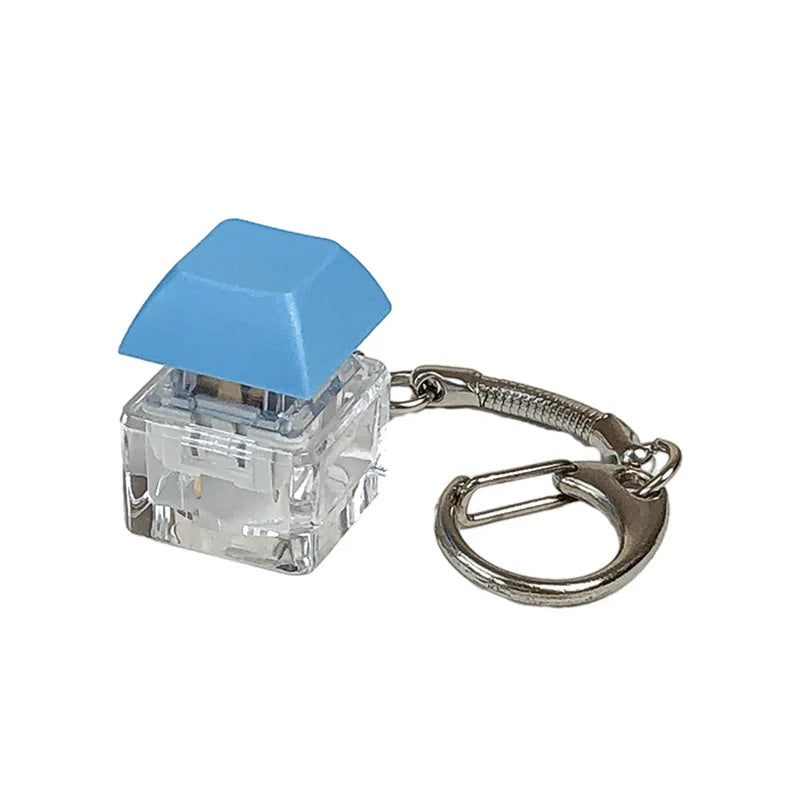 LED Keyboard Fidget Keychain