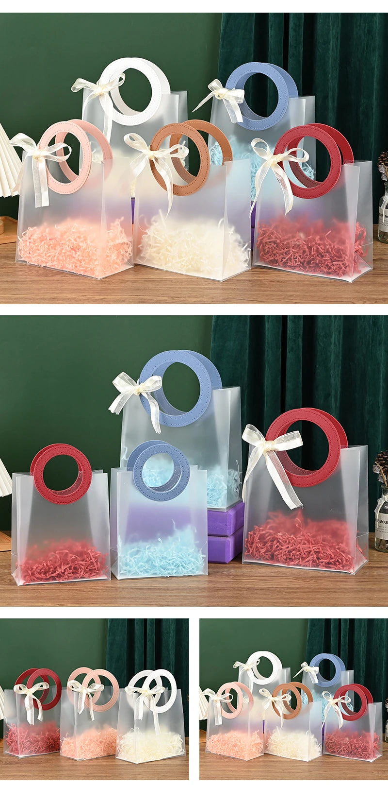 10 Pcs Gift Bags with Handles