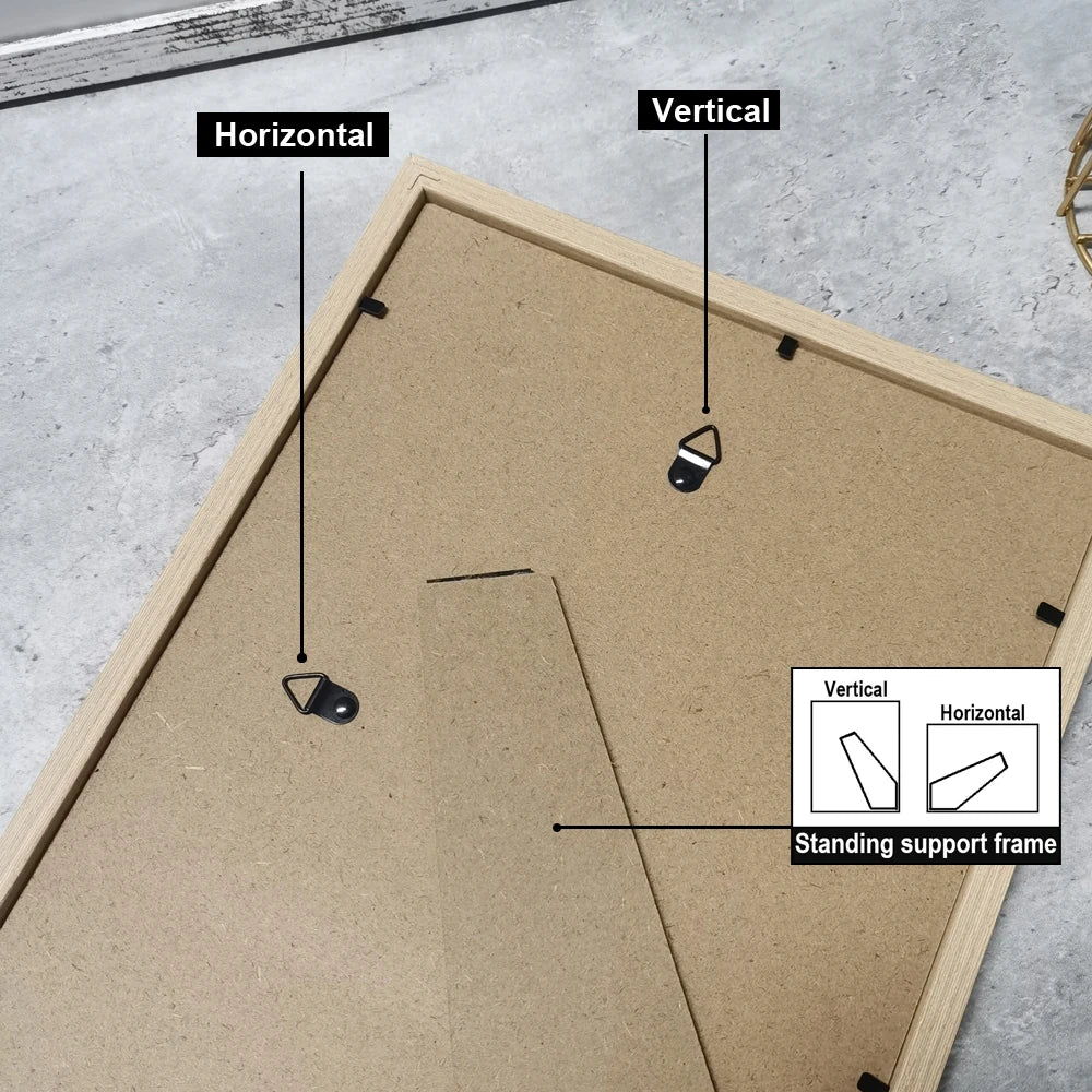 Wooden Photo Frame Set (5pcs)