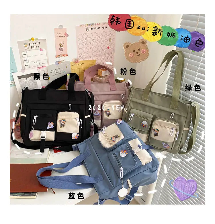 Waterproof Nylon Tote Bag