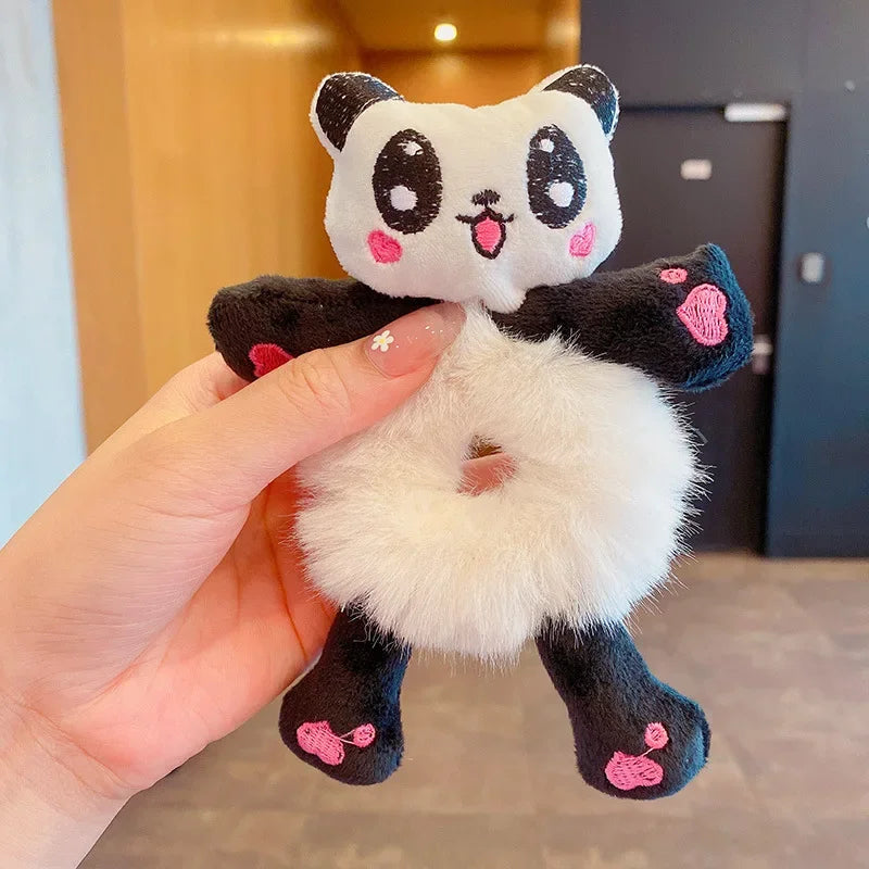 1pcs Plush Hair Scrunchie