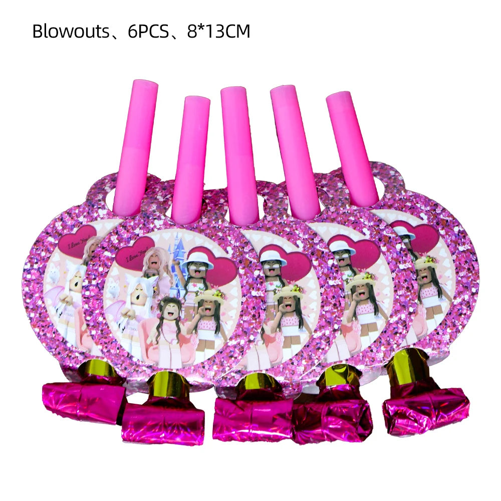 Pink Theme Birthday Party Decorations