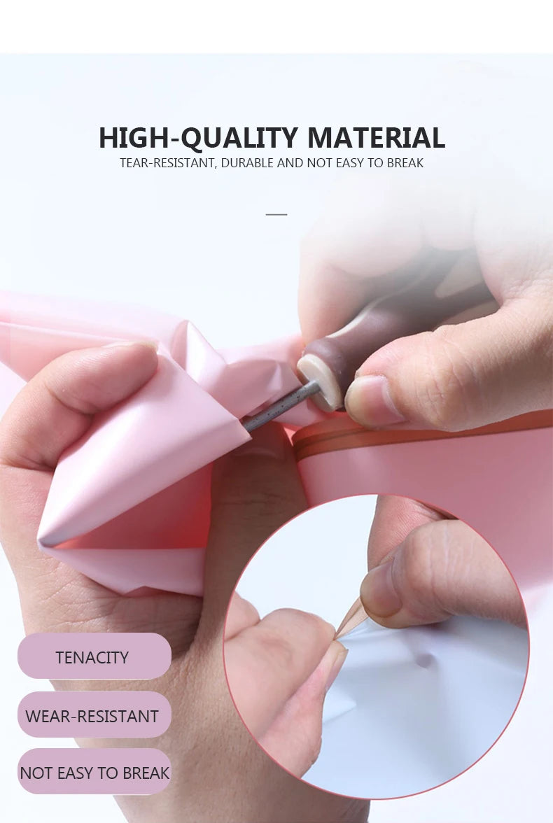 Flower Wrapping Paper with Golden Edges