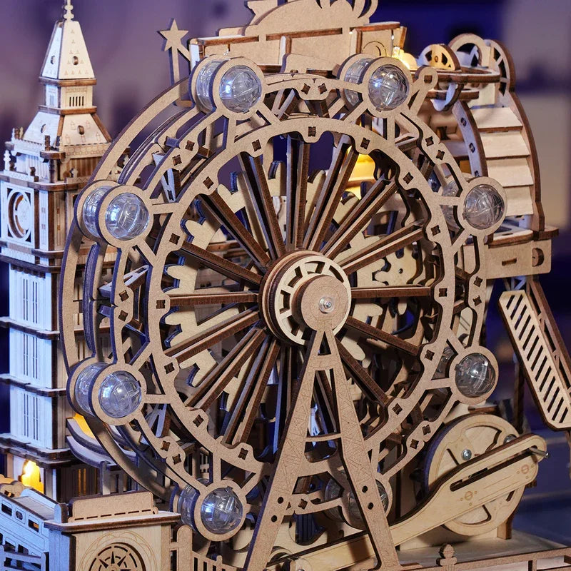 London Cityscape 3D Wooden Puzzle