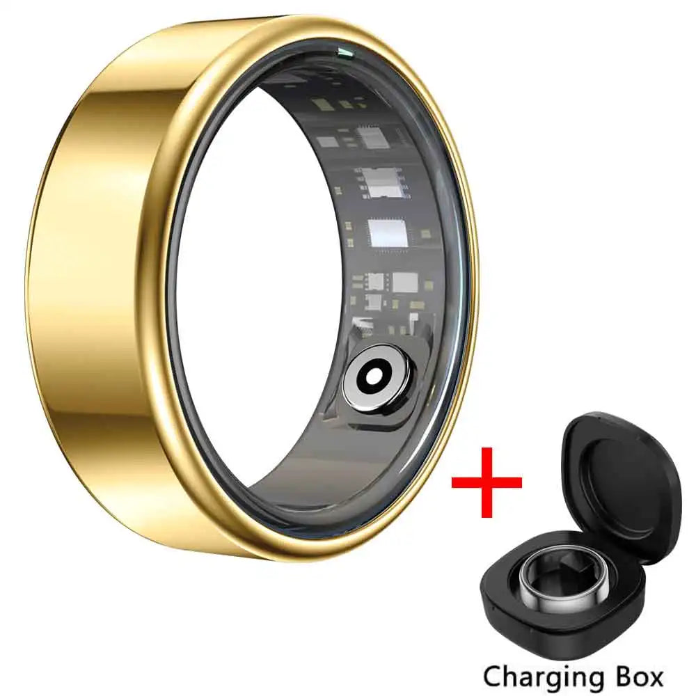 2025 Smart Ring Bluetooth Heart Rate SpO2 Fitness Tracker Waterproof