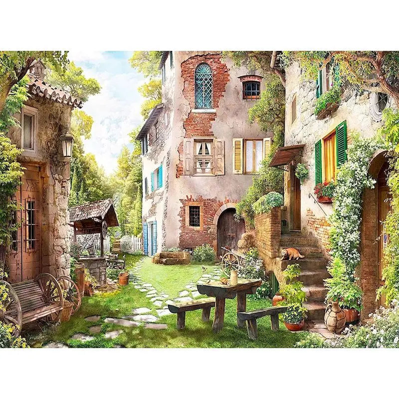 City Landscape Paint by Numbers