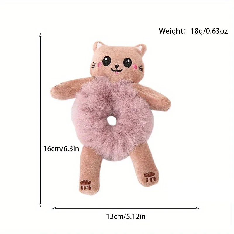 1pcs Plush Hair Scrunchie