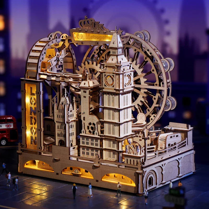 London Cityscape 3D Wooden Puzzle