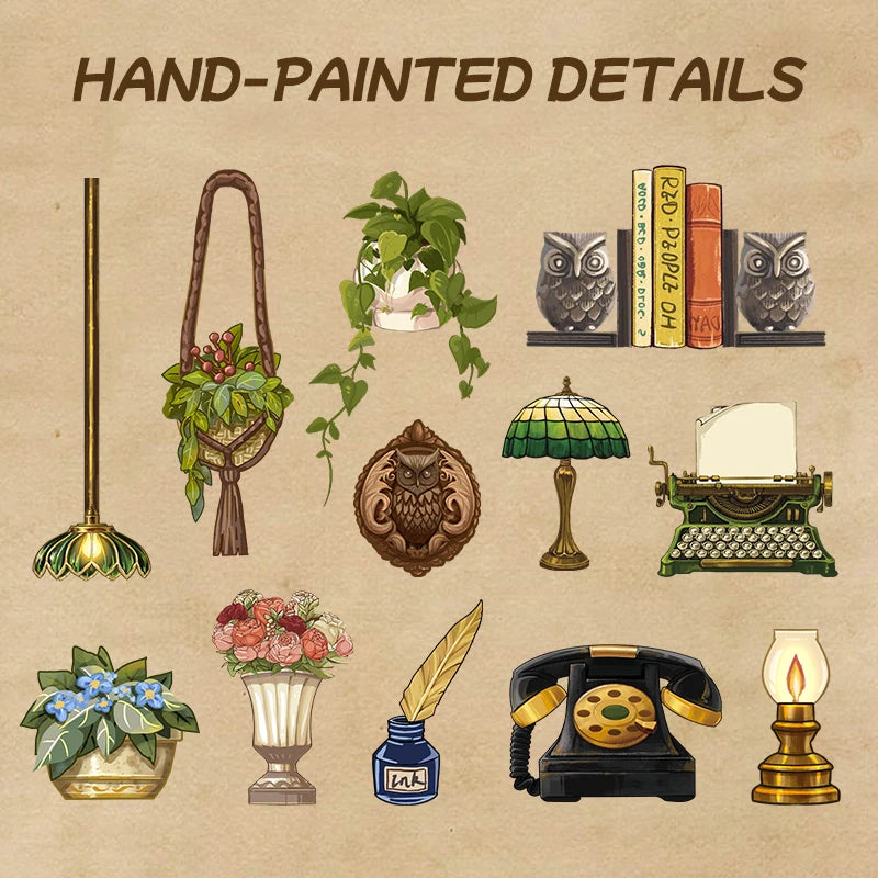 3D Mini Owl Bookstore