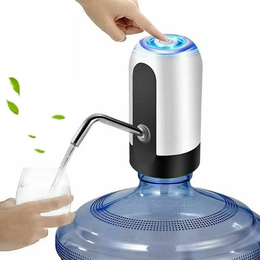 USB Rechargeable Water Bottle Pump 5 Gallon Water Bottle Dispenser