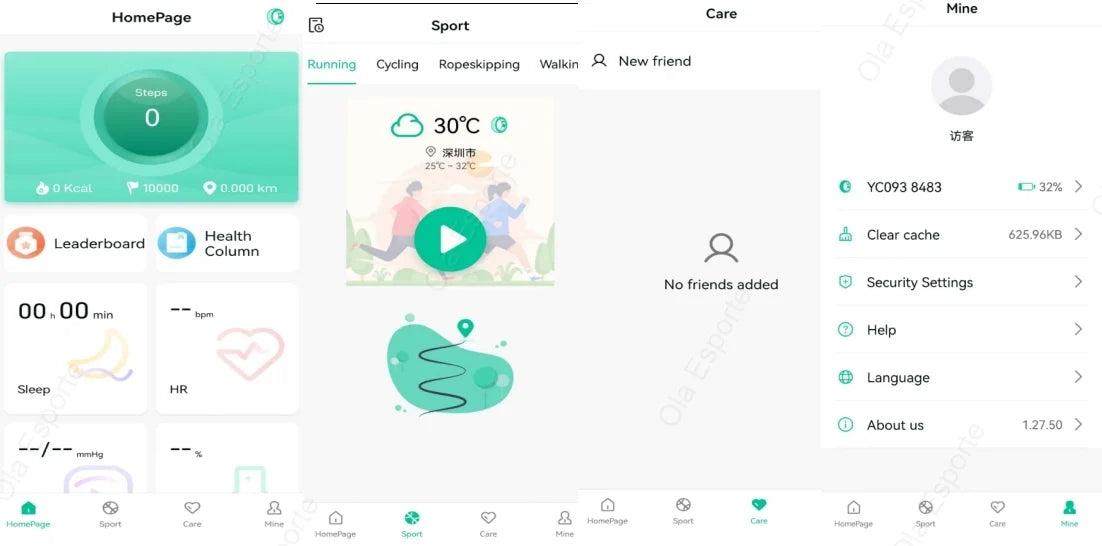 2025 Smart Ring Bluetooth Heart Rate SpO2 Fitness Tracker Waterproof
