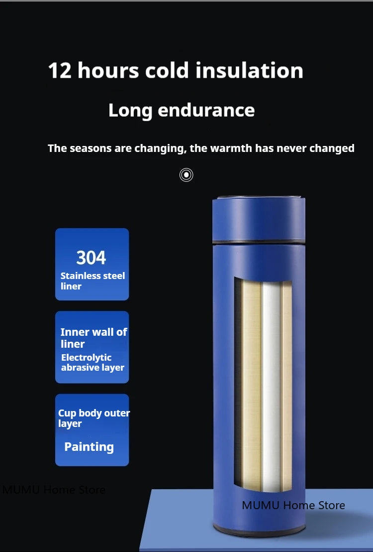 Temperature Thermos Bottle Water Cup