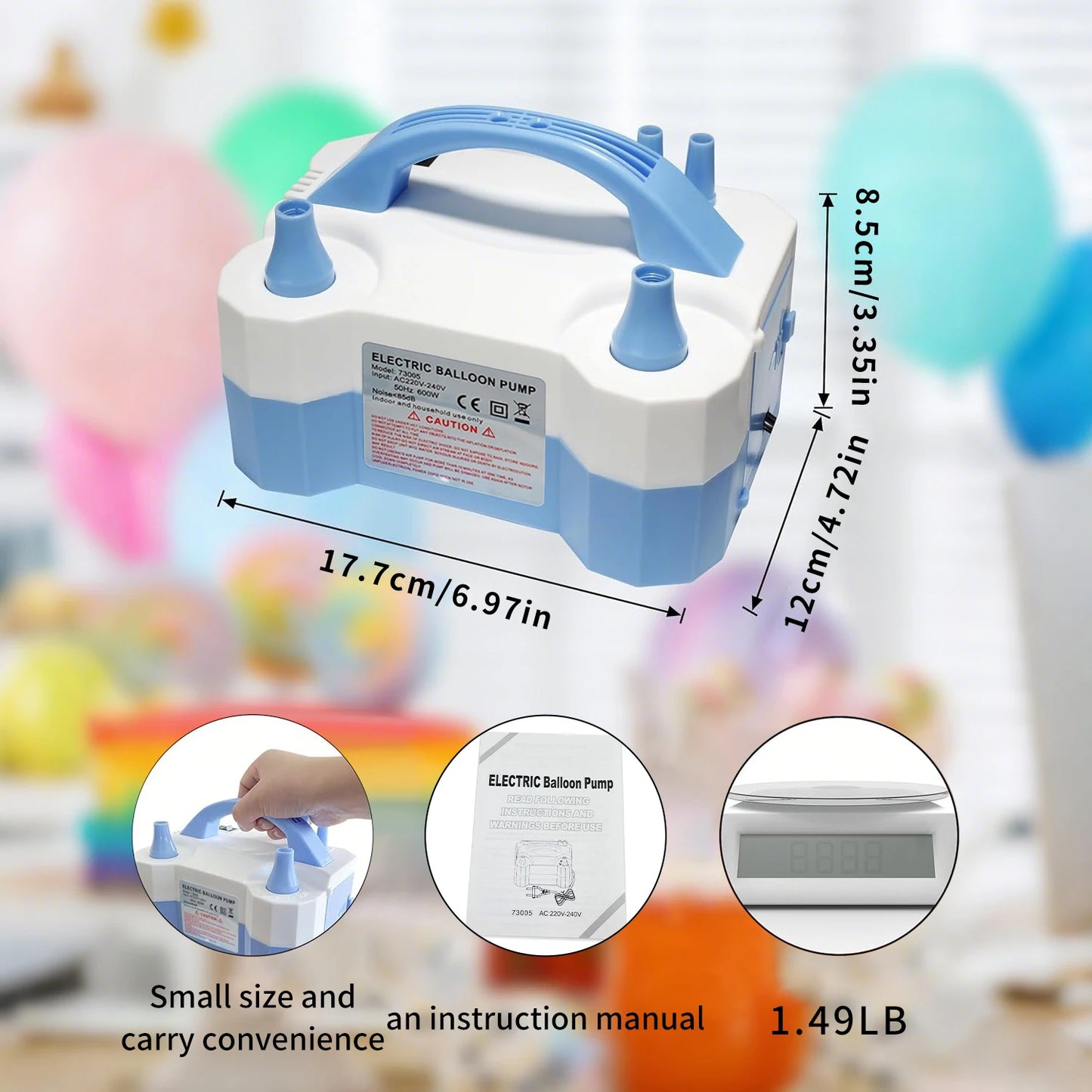 Portable Balloon Inflator
