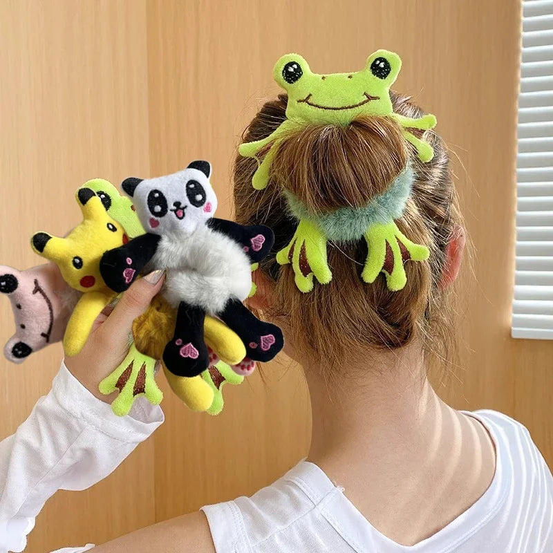 1pcs Plush Hair Scrunchie