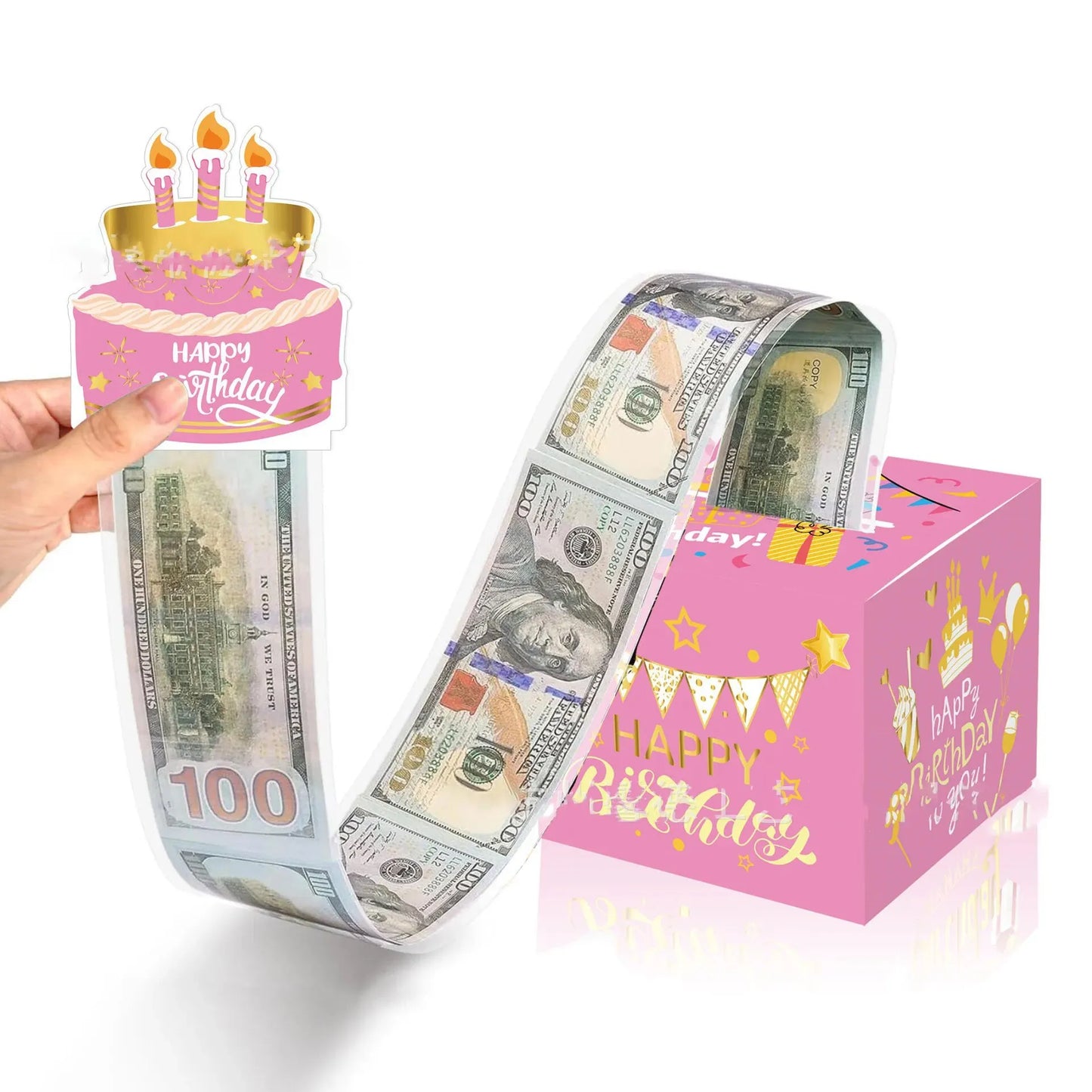 Birthday Cash Gift Box