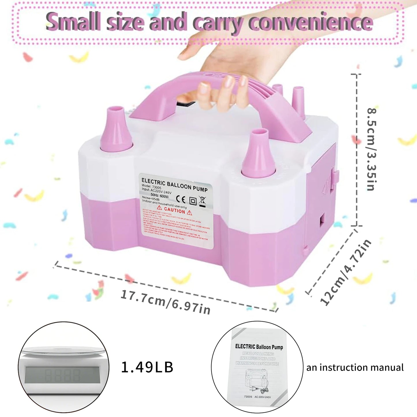 Portable Balloon Inflator