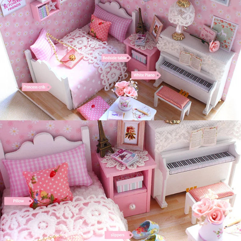 Miniature Dollhouse DIY Kit
