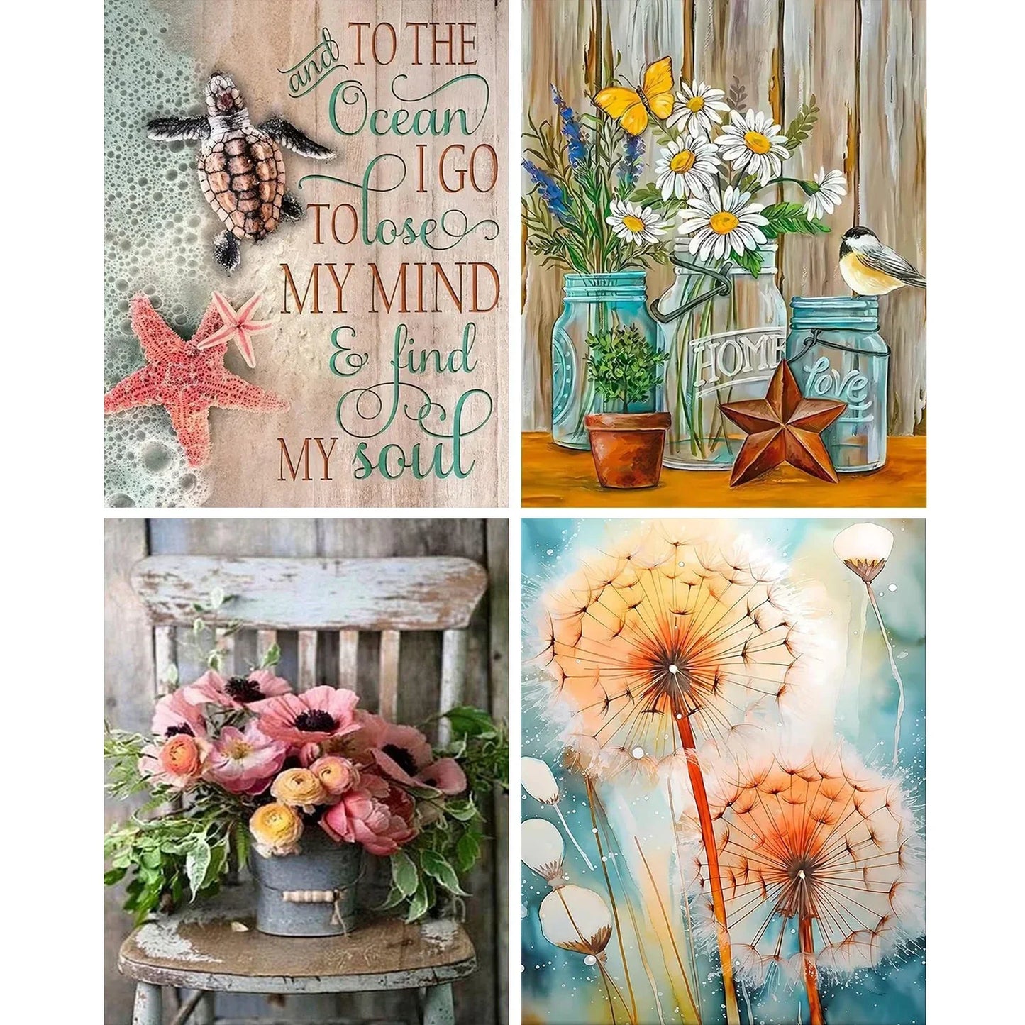 1pc Paint by Numbers Kit